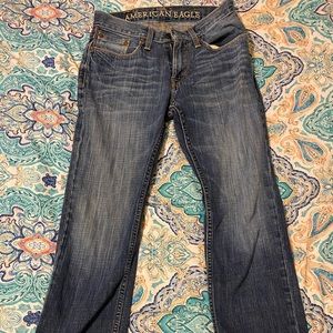28/30 Slim Straight Jeans - American Eagle